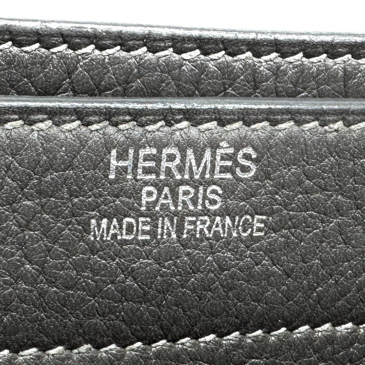 エルメス HERMES サックアデペッシュ41 サックアデペッシュ 41 バッグ ビジネスバッグ ブリーフケース トゴ グラファイト グレー シルバー金具 ビジネスケース