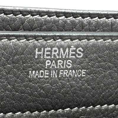 HERMES 헤르메스 Sac ? d?p?ches 41 Sac a depeche 41 가방 비즈니스 백 서류 가방 토고 GRAFF회색 실버 금속 피팅 비즈니스 케이스에 맞습니다