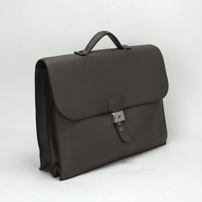 HERMES 헤르메스 Sac ? d?p?ches 41 Sac a depeche 41 가방 토트 백 토고 에탄 그레이 실버 금속 피팅