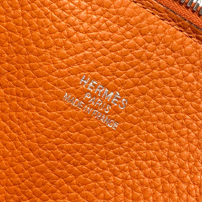 HERMES HERMES Bolide 45 Bolide 45 Tote bag Toryon Clemence orange silver hardware