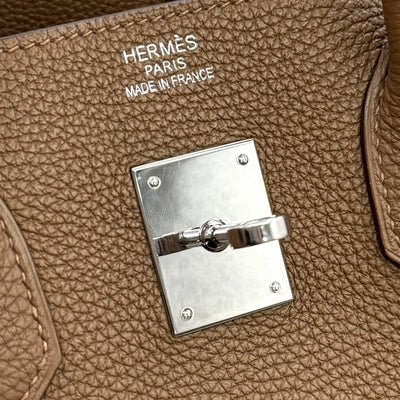 HERMES HERMES Birkin 35 Birkin 35 Bag, Tote Bag, Togo, Arzan, Brown, Brown, Silver Fittings