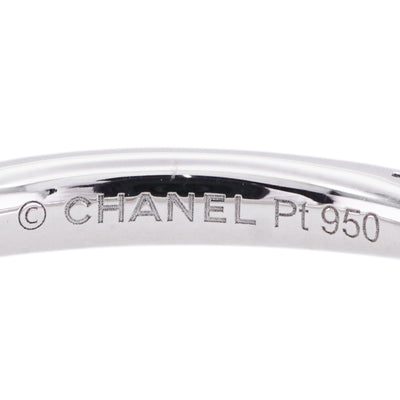 シャネル CHANEL エンゲージメントリング ハーフエタニティ ハーフサークル カメリア コレクション リング 指輪 Pt950 ダイヤリング 婚約指輪 エンゲージメントリング プラチナ