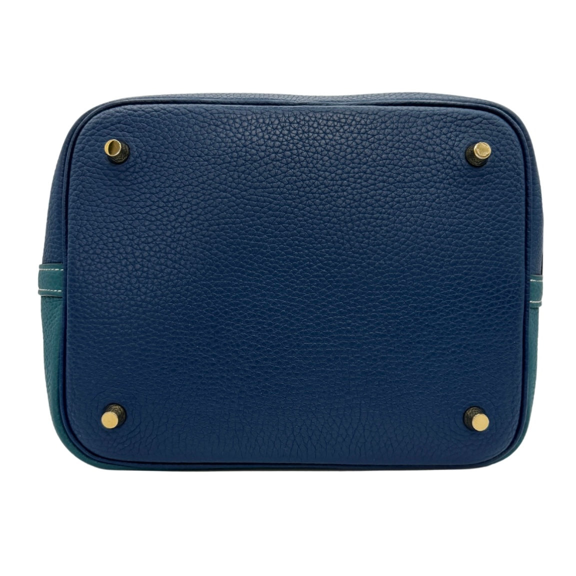 HERMES HERMES Picotin lock MM kazak Picotin lock MM Picotin lock 22 Tote bag Toryon Clemence Deep Blue Veil Bosfall Blue Green Blue Green Gold hardware