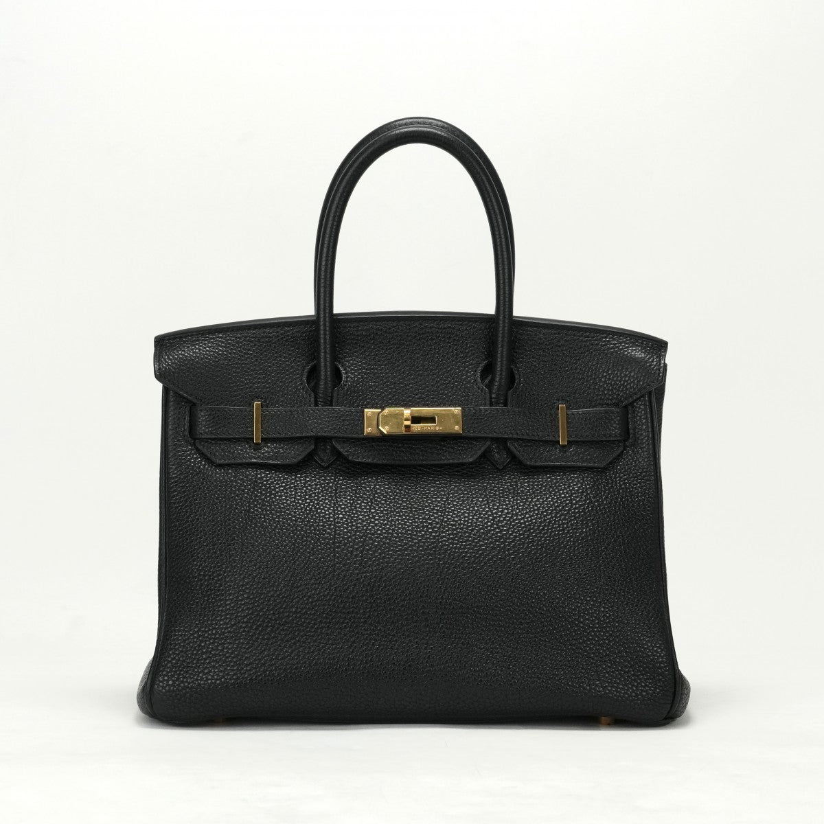 HERMES 헤르메스 Birkin 30 Birkin 30 토트 백 토고 누아 블랙 골드 하드웨어