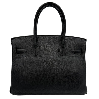 HERMES 헤르메스 Birkin 30 Birkin 30 토트 백 토고 누아 블랙 골드 하드웨어