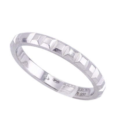 BOUCHERON BOUCHERON Clou de paris ring medium Quatre ring Kurdish Paris Quatre clou de Paris Ring Pt950 Silver Wedding Ring Marriage Ring Platinum