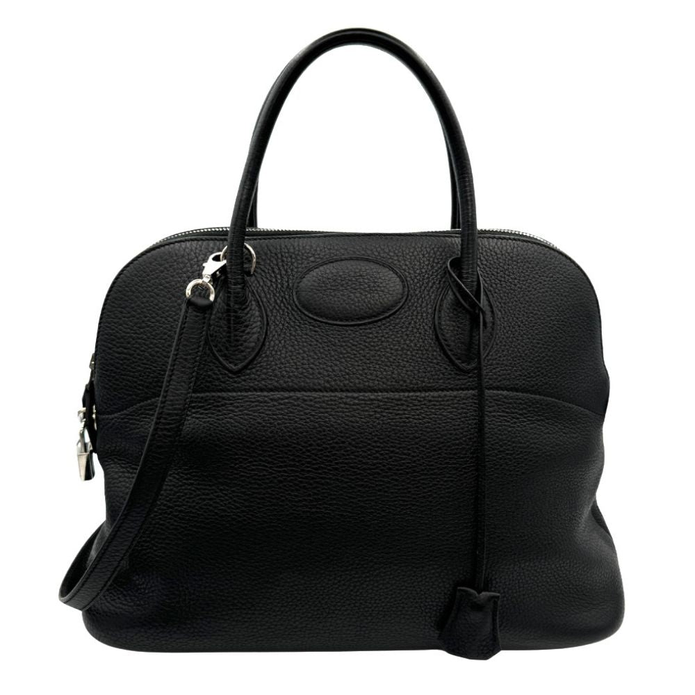 HERMES HERMES Bolide 35 Bolide 35 Bag, Tote bag, Shoulder bag, Toryon Clemence, Noir, Black, Silver hardware