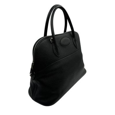 HERMES HERMES Bolide 35 Bolide 35 Bag, Tote bag, Shoulder bag, Toryon Clemence, Noir, Black, Silver hardware