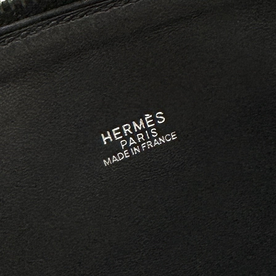 HERMES HERMES Bolide 35 Bolide 35 Bag, Tote bag, Shoulder bag, Toryon Clemence, Noir, Black, Silver hardware