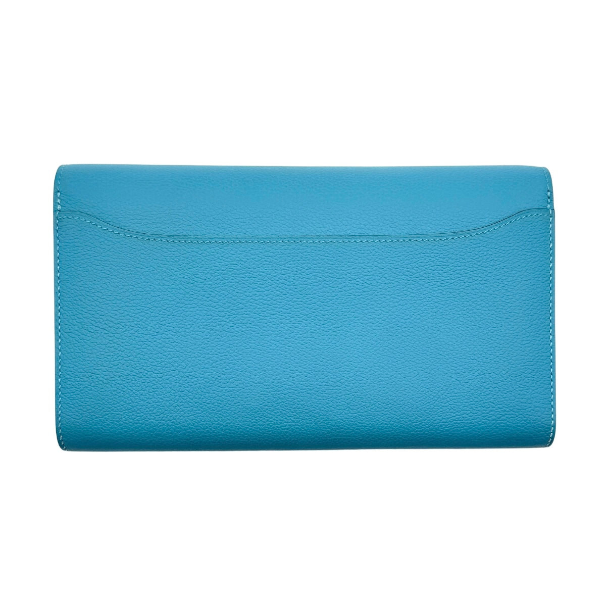 HERMES HERMES Constance long Constance long Wallet Long Wallet Long Wallet Ever Color Blue Knoll Blue Gold Metalware