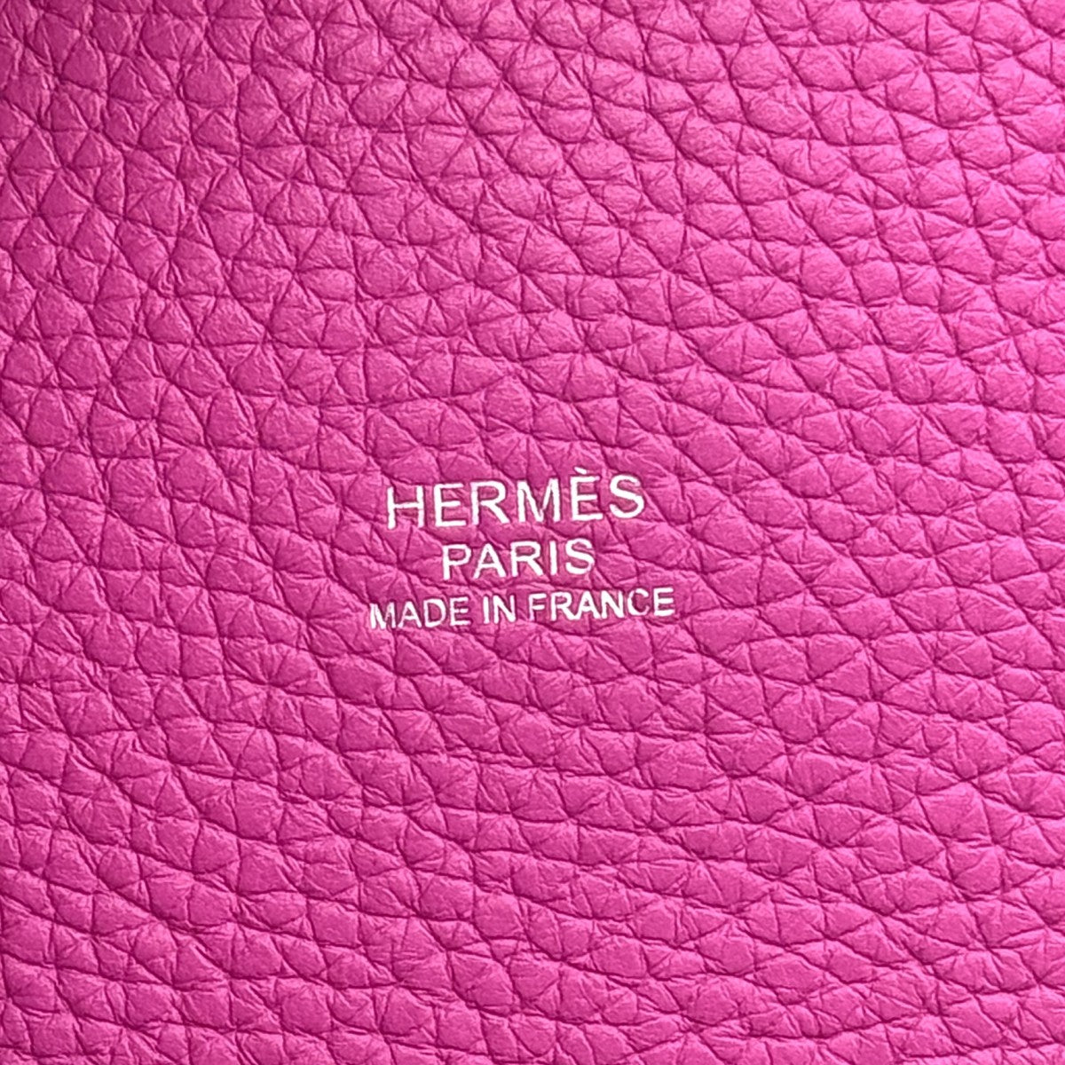 HERMES HERMES Picotin lock PM Picotin lock PM Picotin PM Picotin lock 18 Tote bag Toryon Clemence Magnolia pink silver hardware