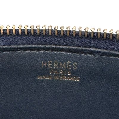 HERMES 爱马仕 Bolide 27 Bolide 27 包，手提袋，肩膀袋，库什贝尔，蓝色靛蓝，蓝色，蓝色，金色硬件，手袋