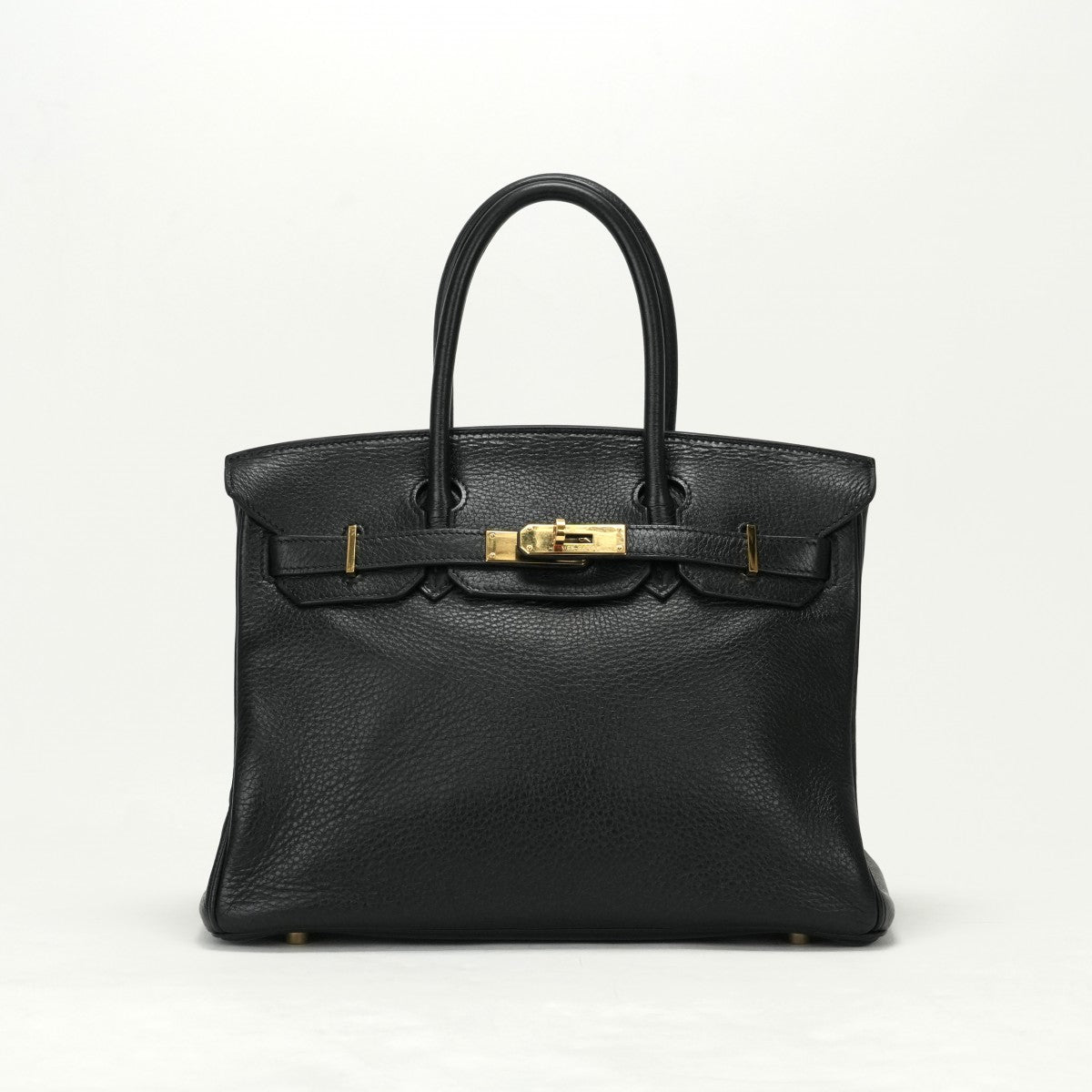 HERMES 爱马仕 Birkin 30 Birkin 30 手提袋Toryon Clemence Noir黑金硬件