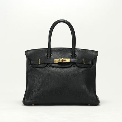 HERMES HERMES Birkin 30 Birkin 30 Tote bag Toryon Clemence Noir Black Gold hardware