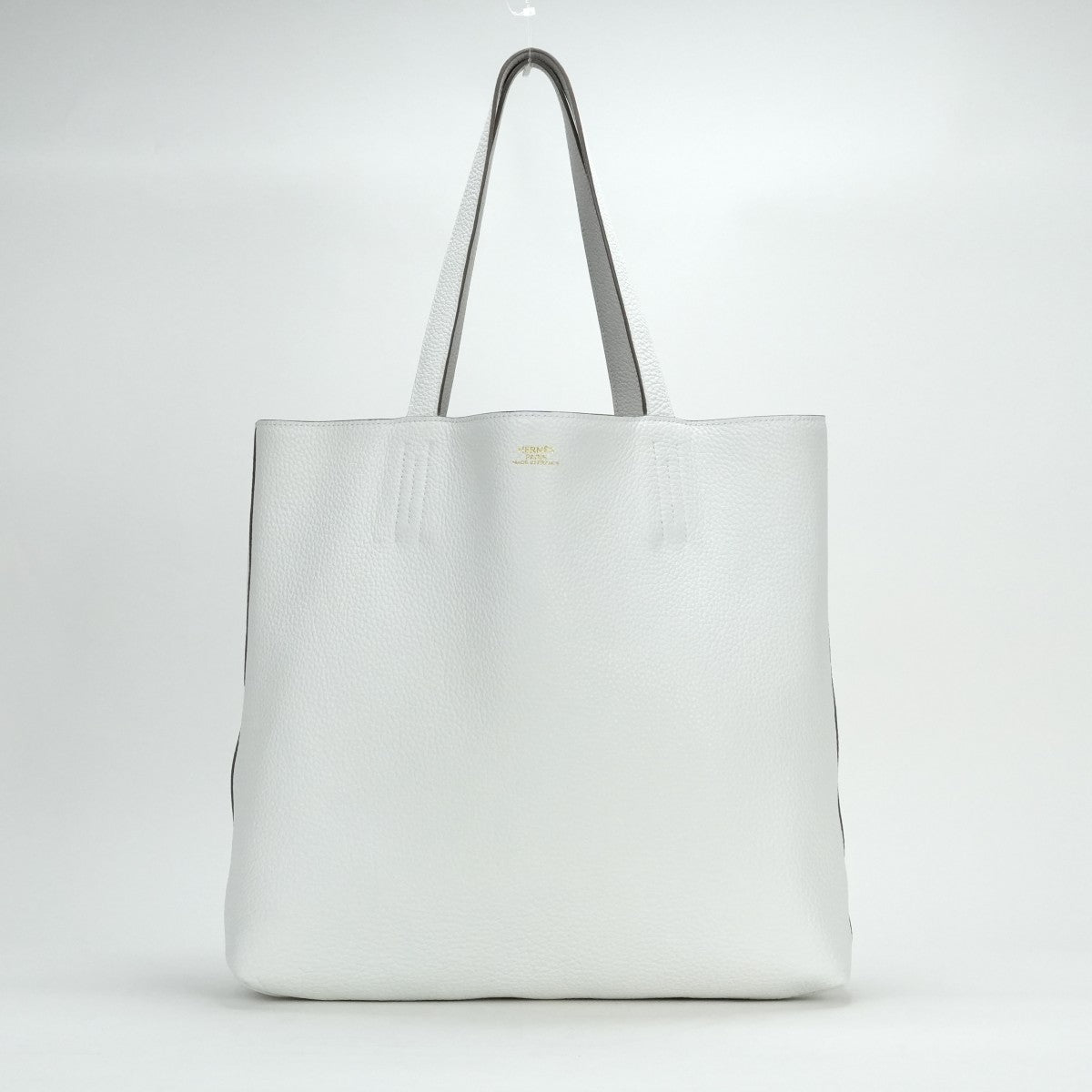 HERMES HERMES Double sens 36 Double sens 36 Double sens 36 Tote bag Toryon Clemence pearl gray white grey white grey white