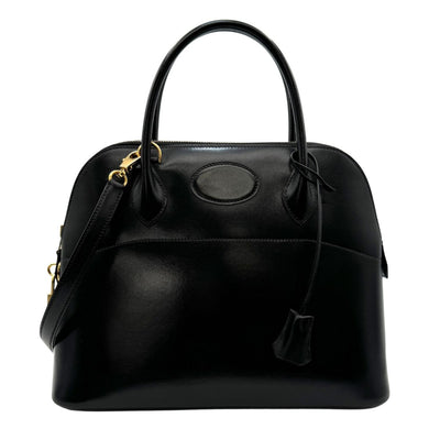 HERMES HERMES Bolide 31 Bolide 31 Bag, Tote Bag, Shoulder Bag, Box Calf, Noir, Black, Gold Fittings