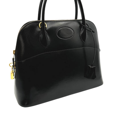 HERMES HERMES Bolide 31 Bolide 31 Bag, Tote Bag, Shoulder Bag, Box Calf, Noir, Black, Gold Fittings