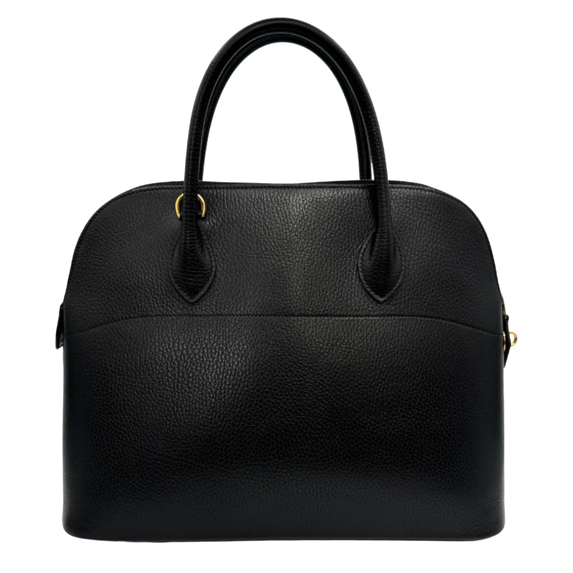 HERMES HERMES Bolide 35 Bolide 35 Bag, tote bag, Ardennes, noir, black, gold fittings