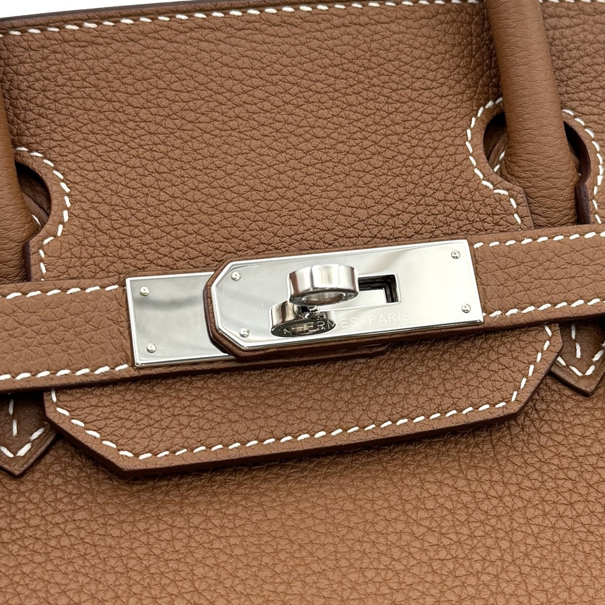 HERMES 헤르메스 Birkin 30 Birkin 30 가방, 토트 백, 토고, 금, 갈색, 갈색, 실버 하드웨어
