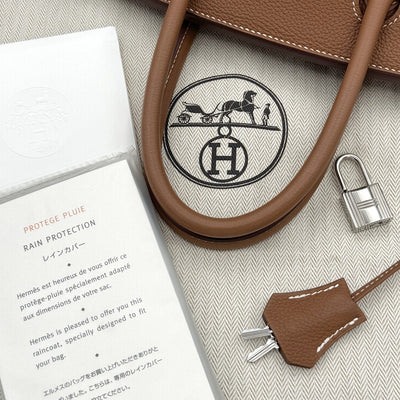 エルメス HERMES バーキン30 バーキン 30 バッグ トートバッグ トゴ ゴールド ブラウン 茶 シルバー金具