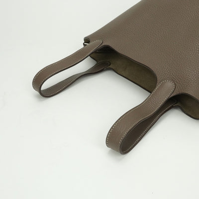 エルメス HERMES ピコタンロックPM ピコタンロック PM ピコタンPM ピコタンロック18 バッグ トートバッグ トリヨンクレマンス エトゥープ Etoupe グレー Gray シルバー金具 ハンドバッグ