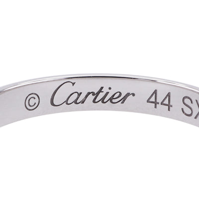 カルティエ Cartier 1895ウェディングリング 1895 WEDDING BAND リング 指輪 Pt950 シルバー 結婚指輪 マリッジリング ペアリング プラチナ