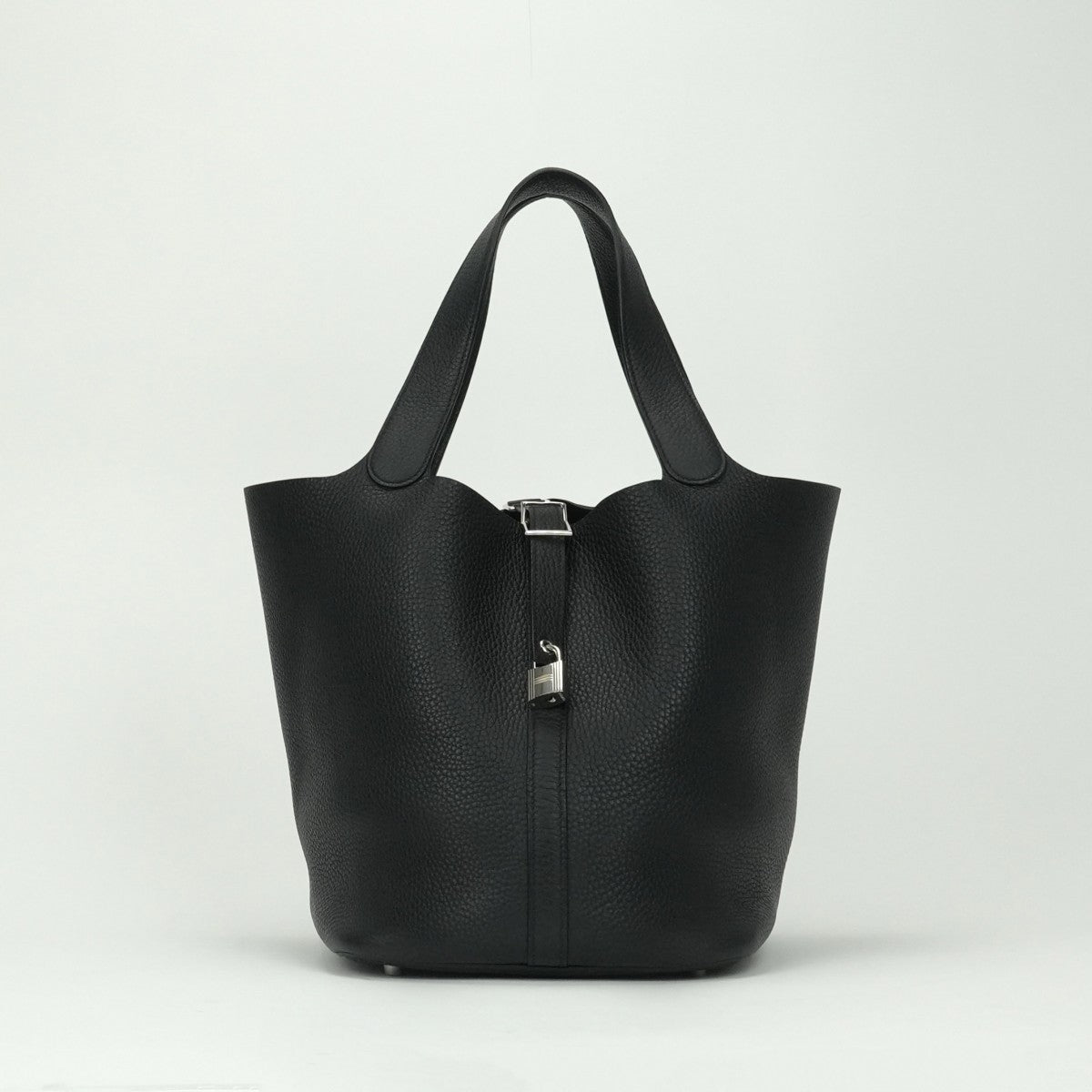 エルメス HERMES ピコタンロックGM ピコタンロック GM ピコタンロック26 バッグ トートバッグ トリヨンクレマンス ノワール noir ブラック black 黒 シルバー金具 ピコタン トリヨン ハンドバッグ