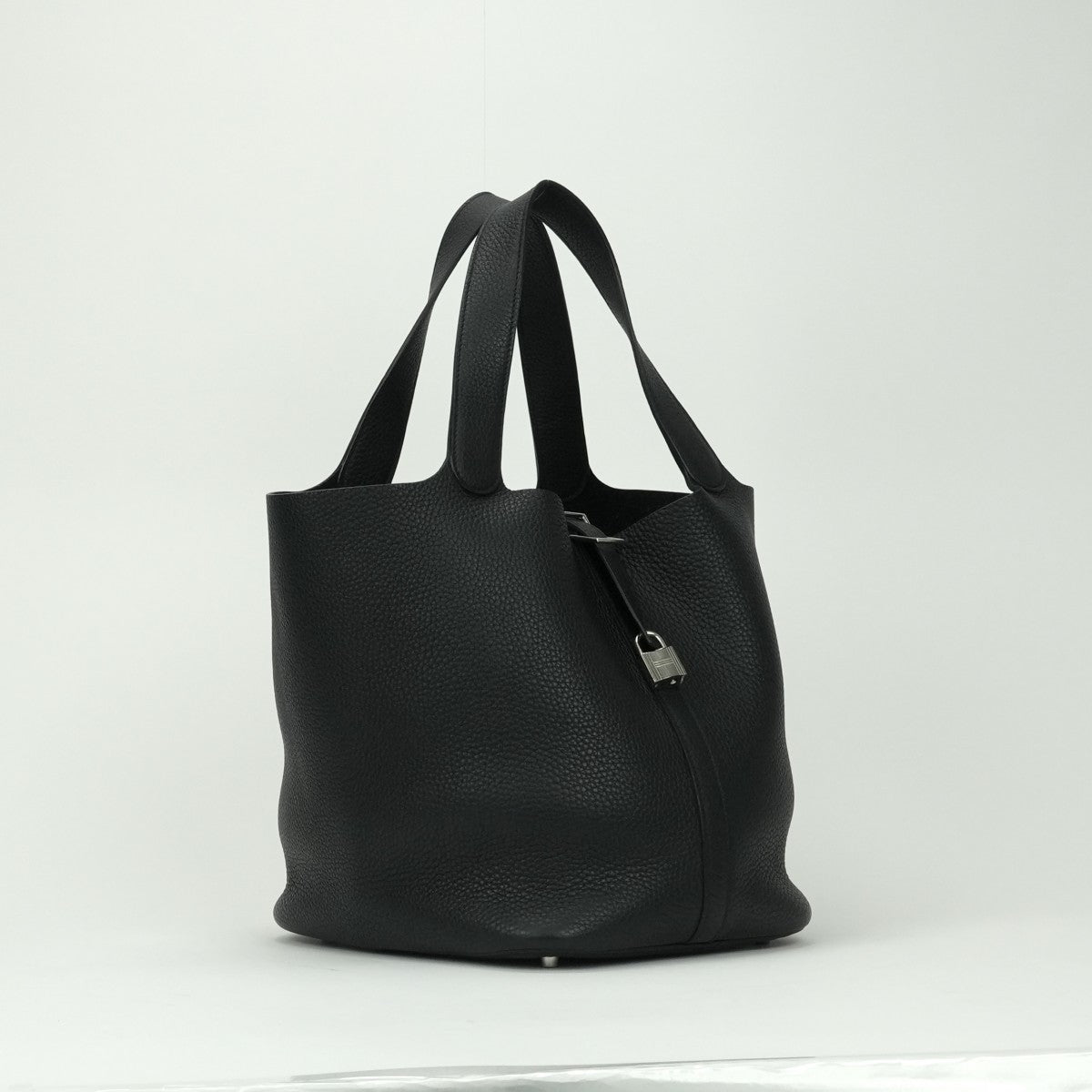 エルメス HERMES ピコタンロックGM ピコタンロック GM ピコタンロック26 バッグ トートバッグ トリヨンクレマンス ノワール noir ブラック black 黒 シルバー金具 ピコタン トリヨン ハンドバッグ