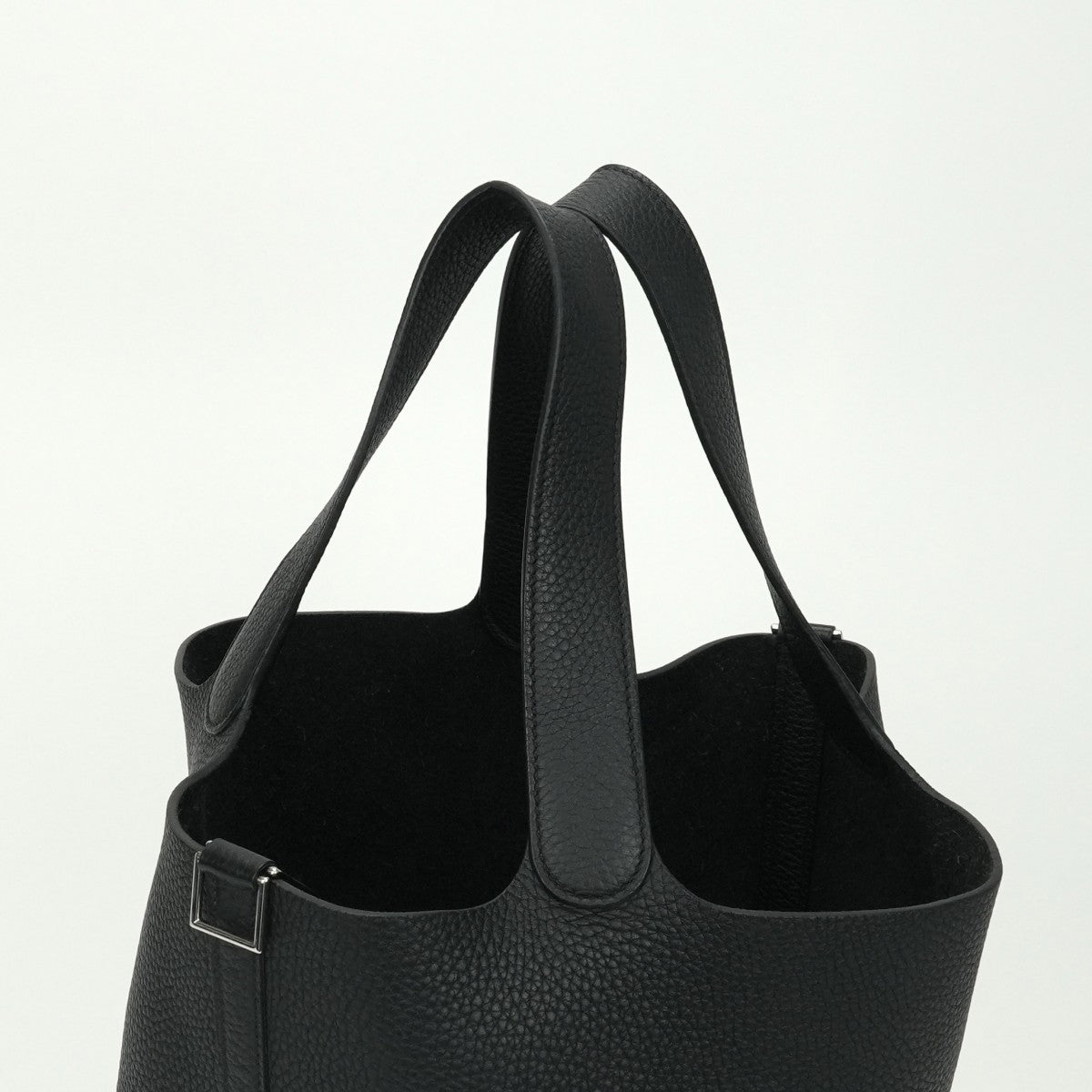 エルメス HERMES ピコタンロックGM ピコタンロック GM ピコタンロック26 バッグ トートバッグ トリヨンクレマンス ノワール noir ブラック black 黒 シルバー金具 ピコタン トリヨン ハンドバッグ