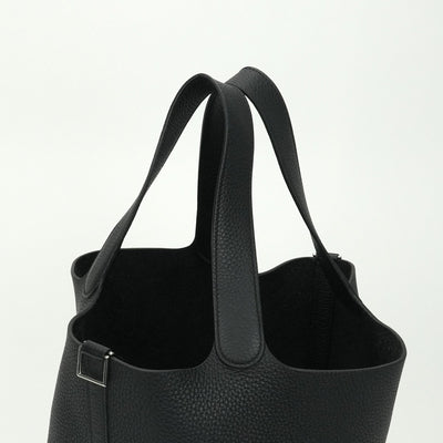 エルメス HERMES ピコタンロックGM ピコタンロック GM ピコタンロック26 バッグ トートバッグ トリヨンクレマンス ノワール noir ブラック black 黒 シルバー金具 ピコタン トリヨン ハンドバッグ