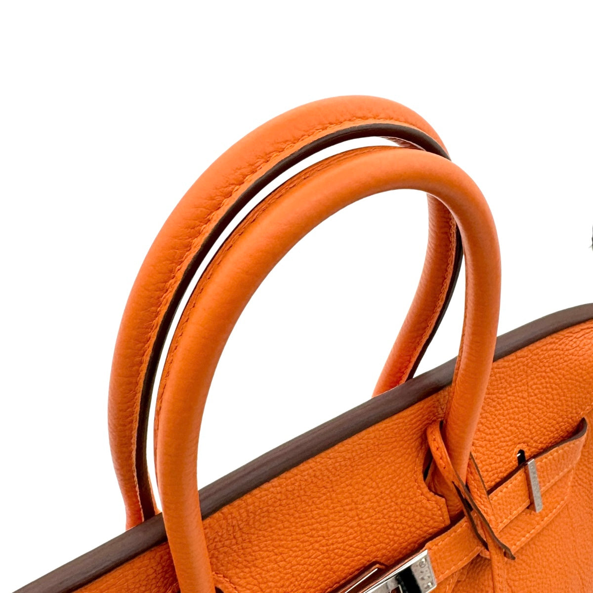 HERMES HERMES Birkin 30 Birkin 30 Bag, Tote Bag, Togo, Orange, Orange, Silver Hardware