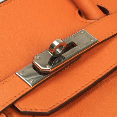 エルメス HERMES バーキン35 バーキン 35 バッグ トートバッグ スイフト オレンジ Orange シルバー金具 ハンドバッグ ヴォースイフト
