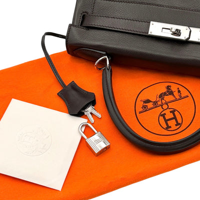 エルメス HERMES ケリー28 ケリー 28 バッグ トートバッグ ヴァッシュリエジェ ショコラ ブラウン 茶 シルバー金具