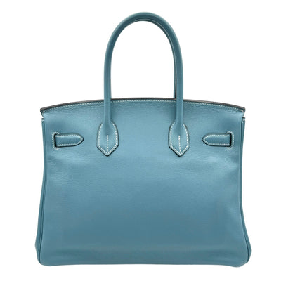 HERMES HERMES Birkin 30 Birkin 30 Bag, tote bag, swift, blue jean, blue, blue, silver fittings, voswift