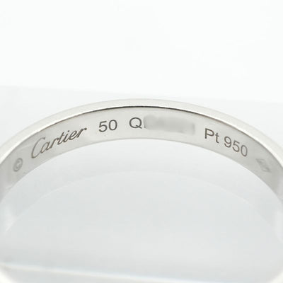 CARTIER Cartier CARTIER Damour Wedding Ring CARTIER D'AMOUR WEDDING BAND Ring Pt950 Silver CARTIER wedding rings wedding rings