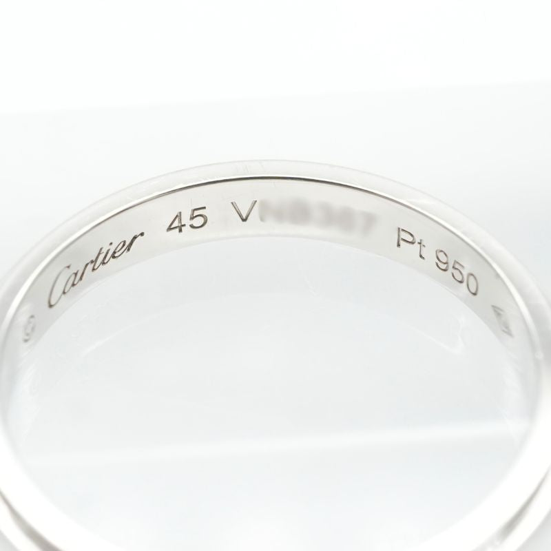 CARTIER Cartier CARTIER Damour Wedding Ring CARTIER D'AMOUR WEDDING BAND Ring Pt950 Silver CARTIER wedding rings wedding rings