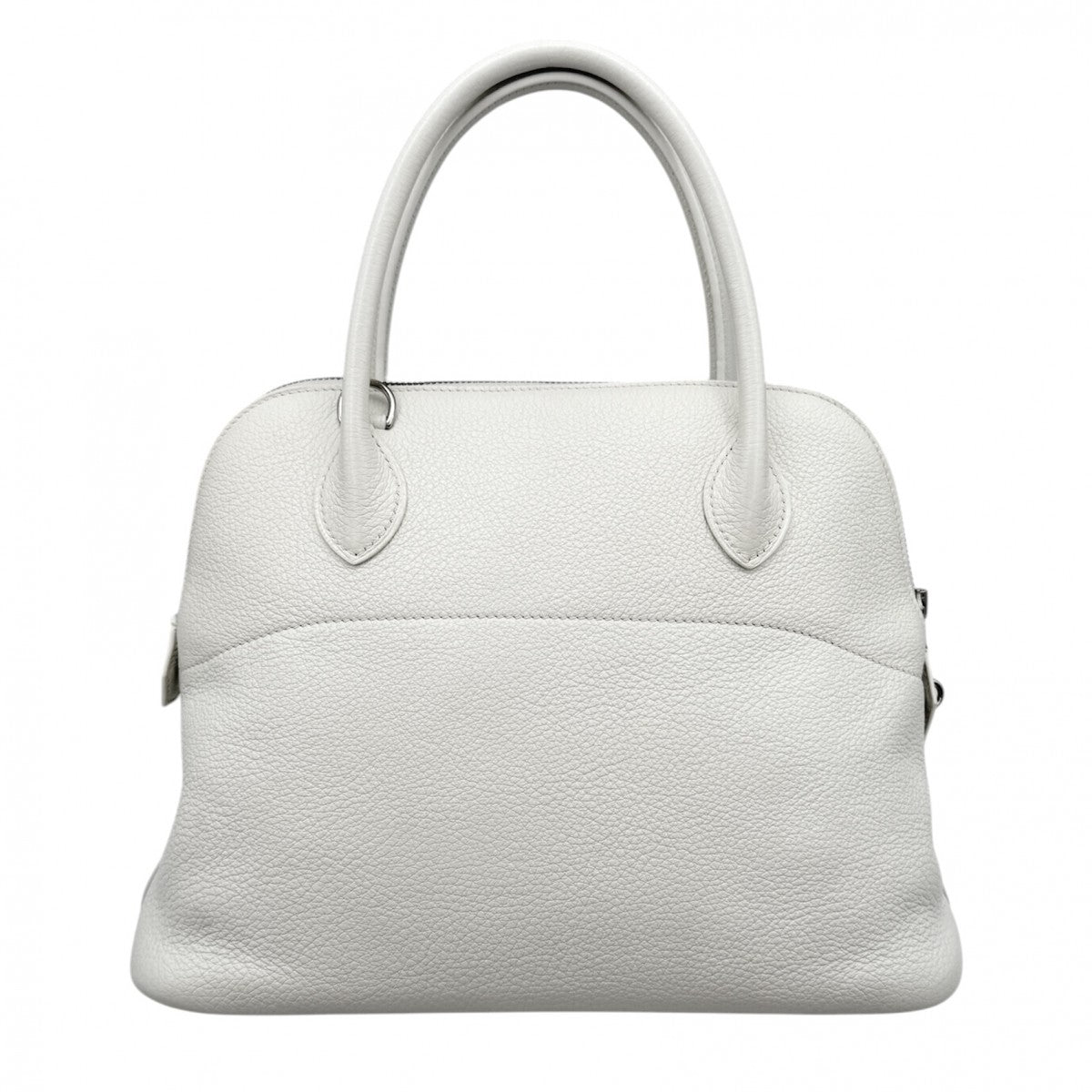 HERMES HERMES Bolide 31 Bolide 31 Bag, Tote bag, Shoulder bag, Torillon Clemence, White, Silver hardware