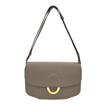 HERMES HERMES Cherche midi Cherche midi Bag Shoulder Bag Epson Grey Asphalt Grey Gold Hardware Vaugh Epson