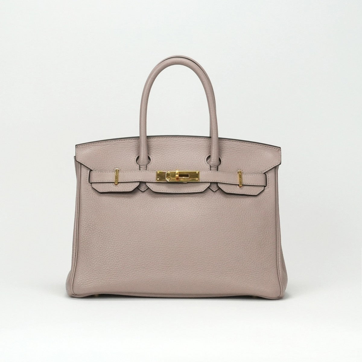 HERMES 爱马仕 Birkin 30 Birkin 30 包，手提袋，多哥，甘氨酸，粉红色米色，薰衣草，紫色，金色配件