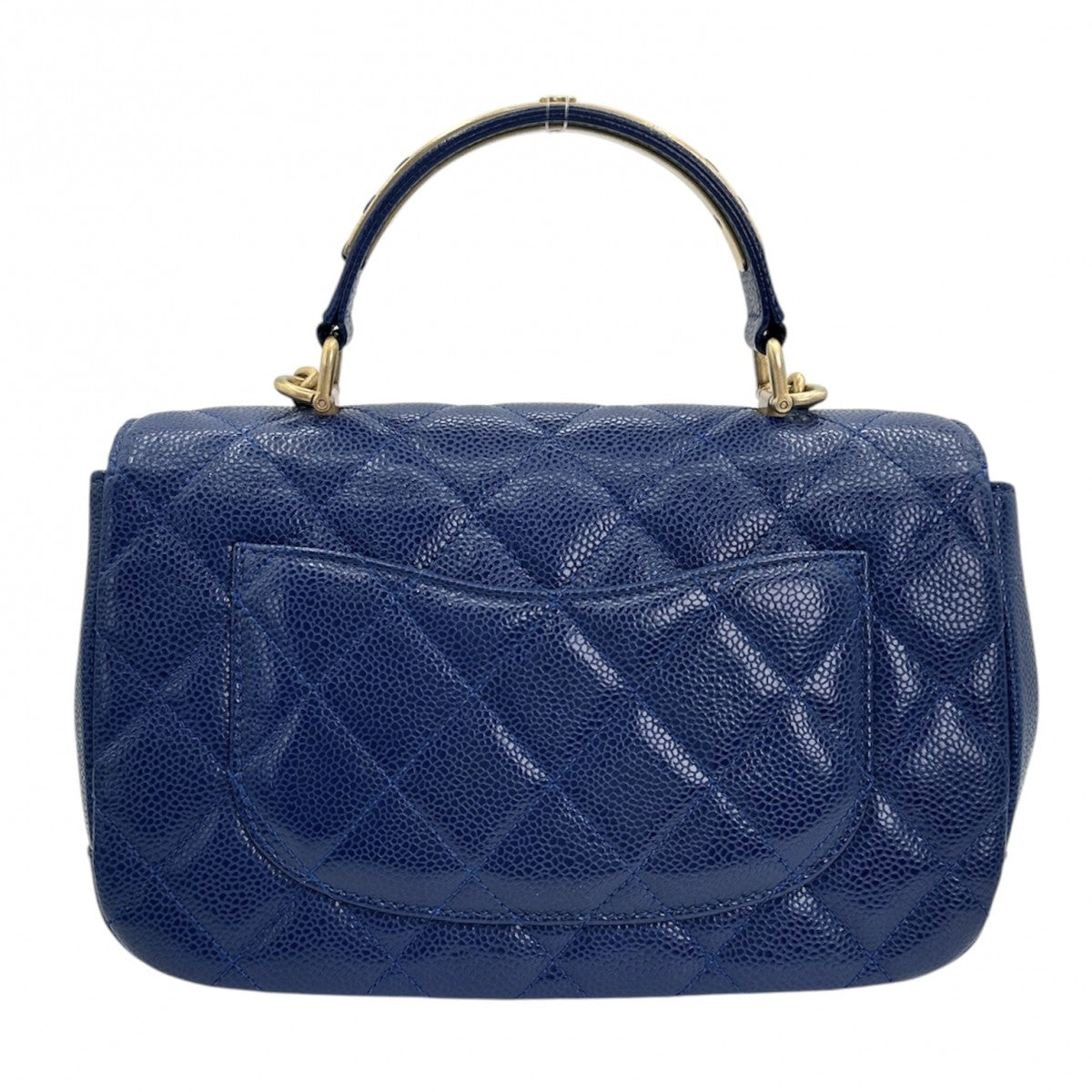 CHANEL CHANEL Matelass? Matelass? Bag, Tote Bag, Shoulder Bag, Caviar Skin, Blue, Gold Fittings