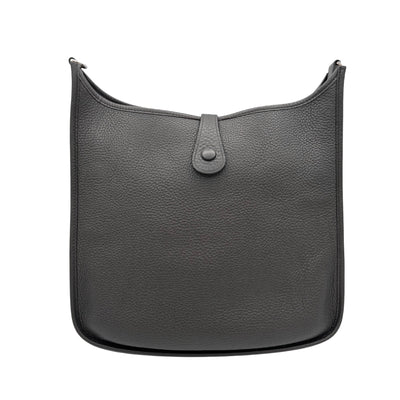 HERMES HERMES Evelyne 1 GM Evelyne 1GM Evelyne 1 PGM Bag Shoulder Bag Torillon Clemence GRAFFFit Grey Silver Metal Fittings