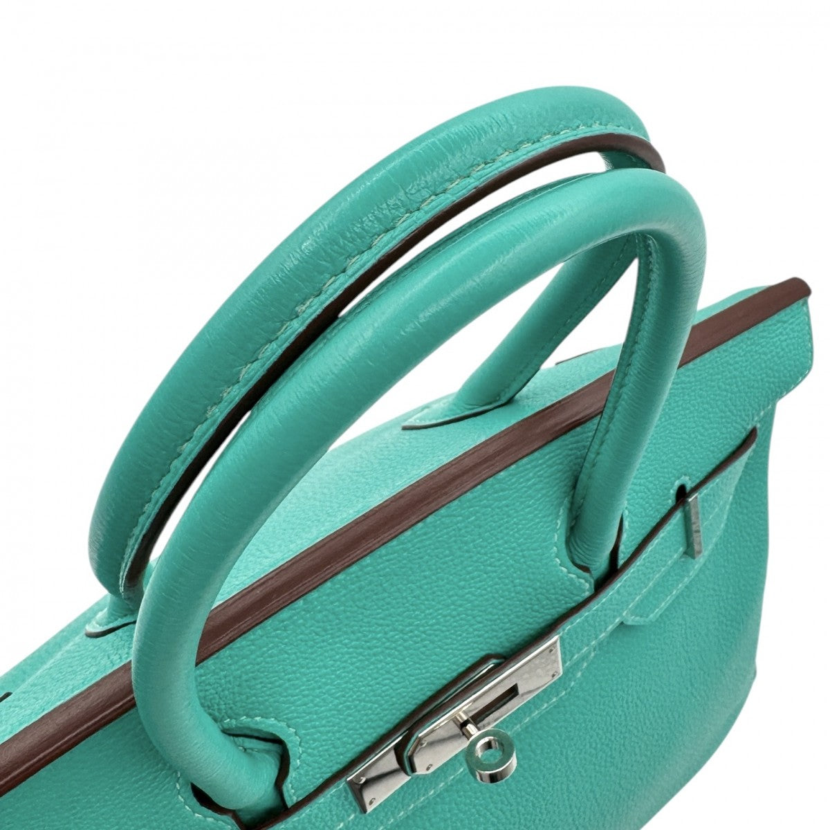 HERMES HERMES Birkin 30 Birkin 30 Bag, Tote Bag, Togo, Lagon, Turquoise, Blue, Green, Blue, Green, Silver Hardware