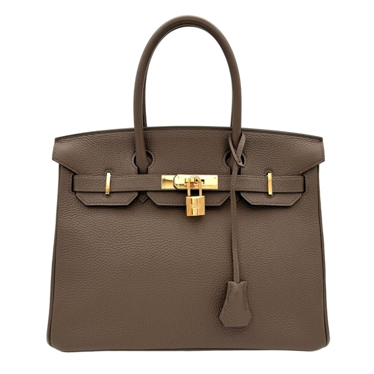 HERMES 헤르메스 Birkin 30 Birkin 30 가방 토트 백 토고 에코지 브라운 브라운 골드 하드웨어