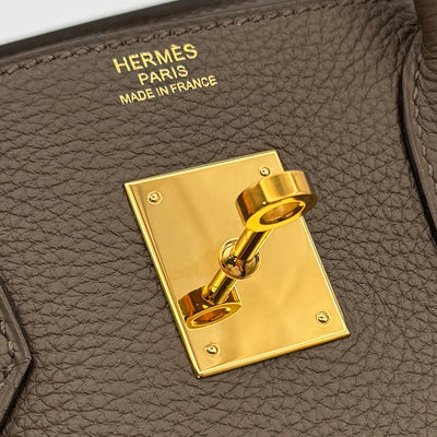 HERMES 헤르메스 Birkin 30 Birkin 30 가방 토트 백 토고 에코지 브라운 브라운 골드 하드웨어