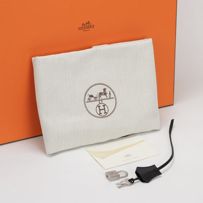 エルメス HERMES バーキン35 バーキン 35　パーソナルオーダー バッグ トートバッグ エプソン ノワール ブラック 黒 シルバー金具 ヴォーエプソン