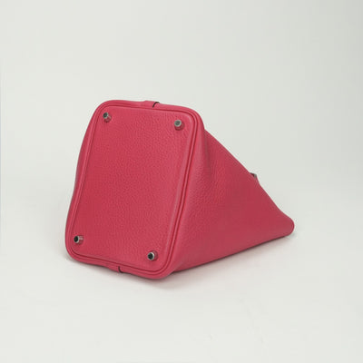 エルメス HERMES ピコタンロックPM ピコタンロック PM ピコタンPM ピコタンロック18 バッグ トートバッグ トリヨンクレマンス ローズティリアン Rosetyrien ピンク pink シルバー金具