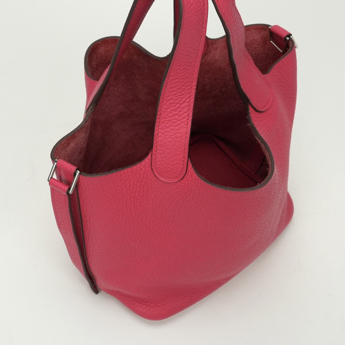 エルメス HERMES ピコタンロックPM ピコタンロック PM ピコタンPM ピコタンロック18 バッグ トートバッグ トリヨンクレマンス ローズティリアン Rosetyrien ピンク pink シルバー金具
