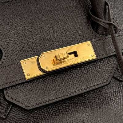 エルメス HERMES バーキン35 バーキン 35 バッグ トートバッグ クシュベル ショコラ ブラウン 茶 ゴールド金具