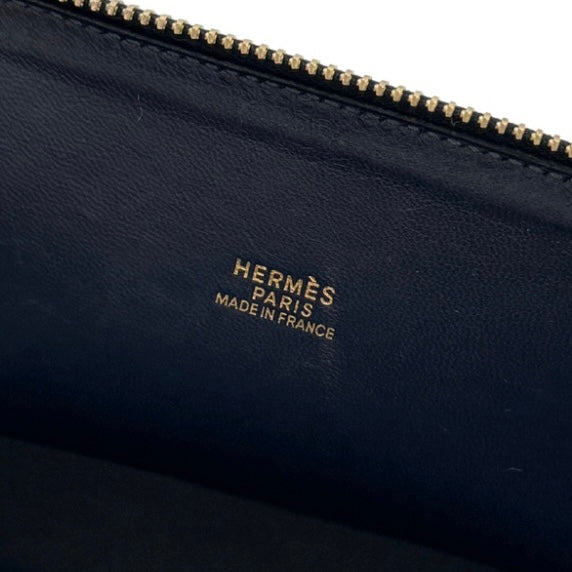 エルメス HERMES ボリード31 ボリード 31 バッグ トートバッグ ショルダーバッグ フィヨルド ブルーインディゴ ブルー 青 ゴールド金具