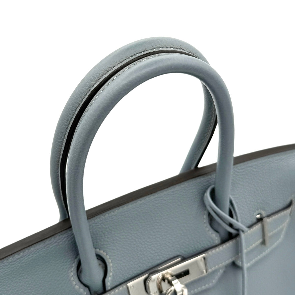 HERMES HERMES Birkin 30 Birkin 30 Bag Tote Bag Togo Blue Run Blue Blue Blue Light Blue Silver Metal Fittings